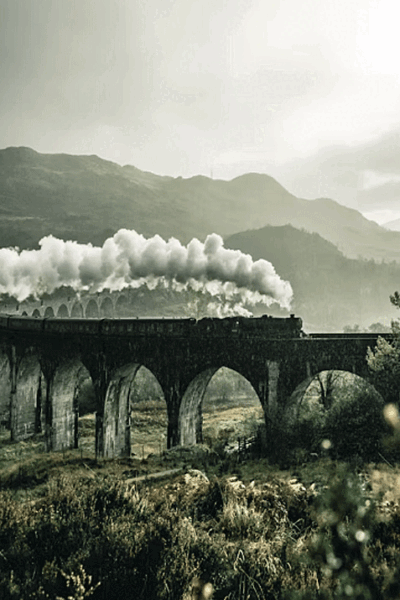 Train-bridge